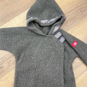 Widgeon Gray Hooded Wool Coat